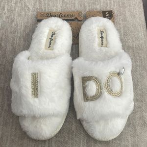 Women's I Do and I Do Crew Slide Slipper 🤍✨💍